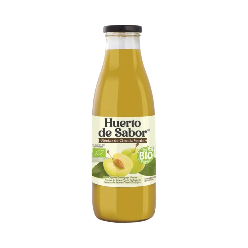 Néctar de Ciruela Verde BIO Botella 750 ml · 12 unidades · La Fragua