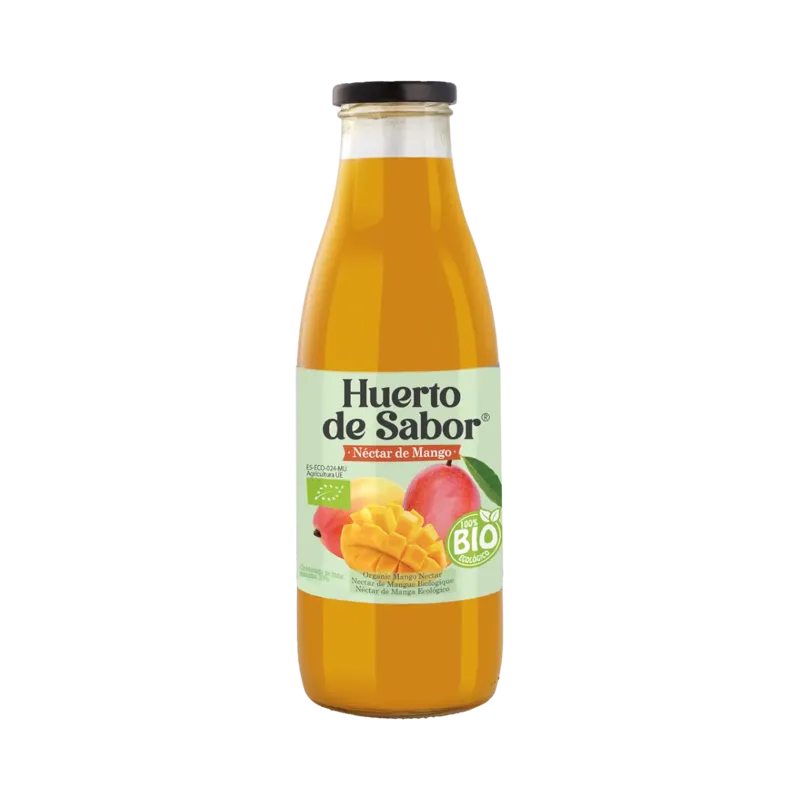 Néctar de Mango BIO Botella 750 ml · 12 unidades · La Fragua