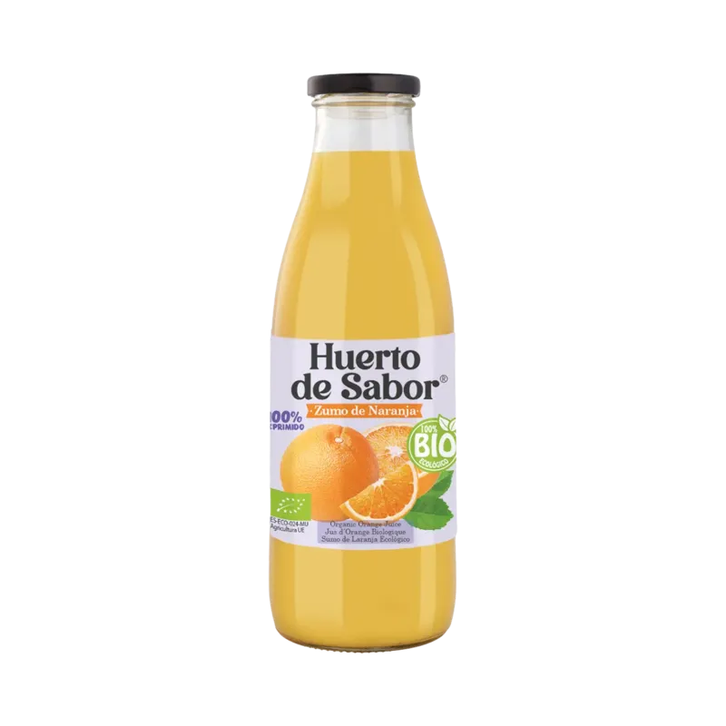 Zumo de Naranja BIO Botella 750 ml · 12 unidades · La Fragua