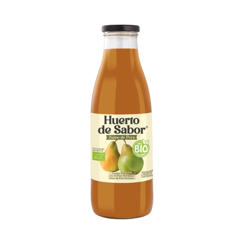 Zumo de Pera BIO Botella 750 ml · 12 unidades · La Fragua