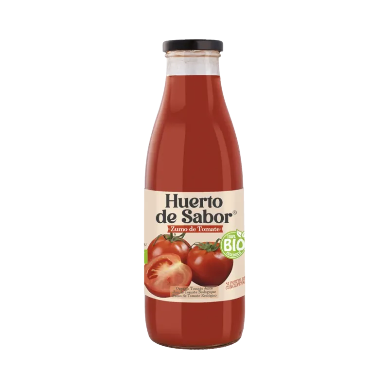 Zumo de Tomate BIO Botella 750 ml · 12 unidades · La Fragua