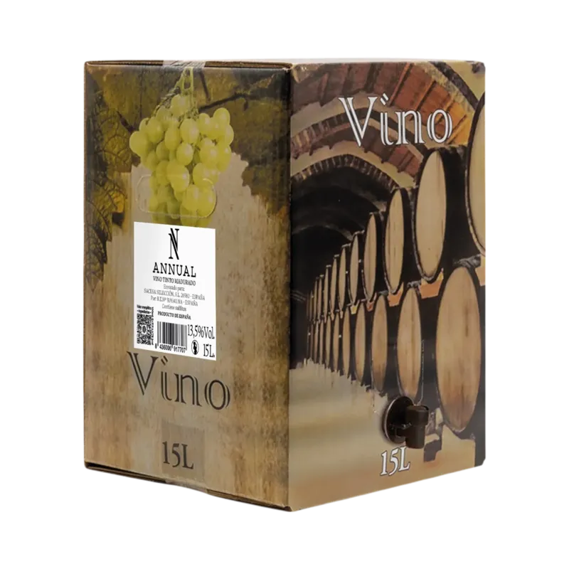 Vino Tinto Madurado Bag-In-Box 15 L 13,5% Vol. Año 2024 · La Fragua