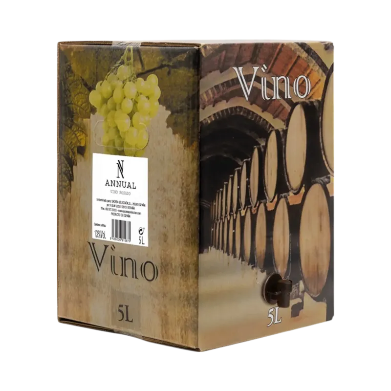 Vino Rosado Bag-In-Box 5 L 12% Vol. Año 2025 · La Fragua