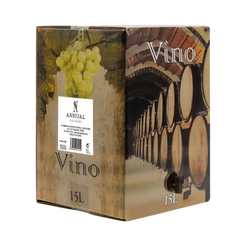 Vino Rosado Bag-In-Box 15 L 12% Vol. Año 2025 · La Fragua