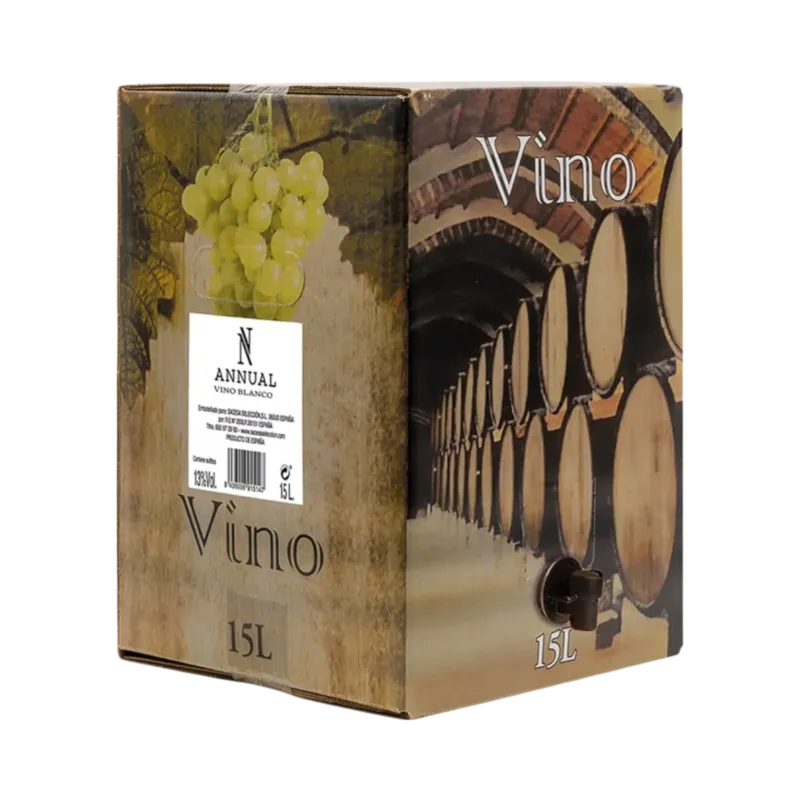 Vino Blanco Bag-In-Box 15 L 12% Vol. Año 2025 · La Fragua