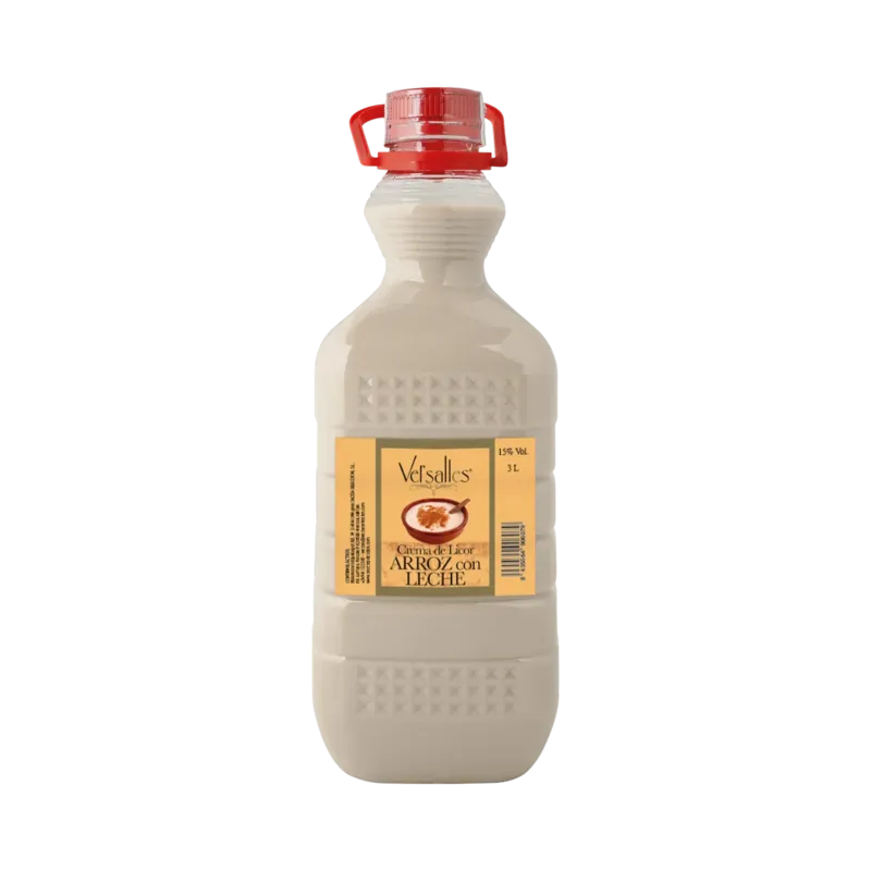 Crema de Arroz con Leche Garrafa 3 L 15% Vol. · 4 unidades · La Fragua