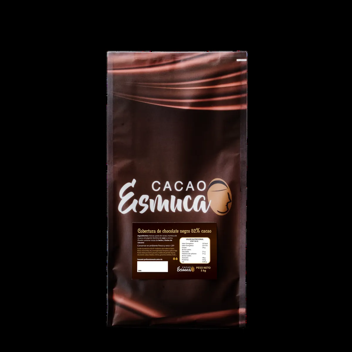 Cobertura Negra 53 % Esmuca Sierra · bolsa de 5 kg · 5 unidades