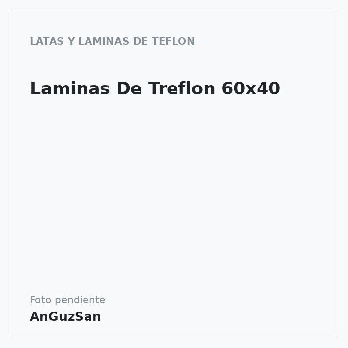 Laminas De Treflon 60x40 · Vifra