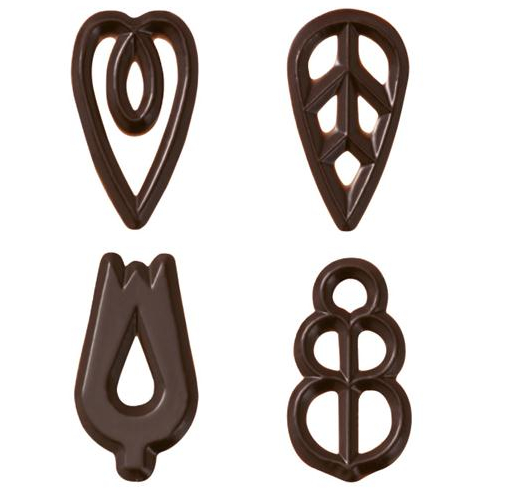 Surtido de filigrana de chocolote negro Caja 310 Unidades · Aceman